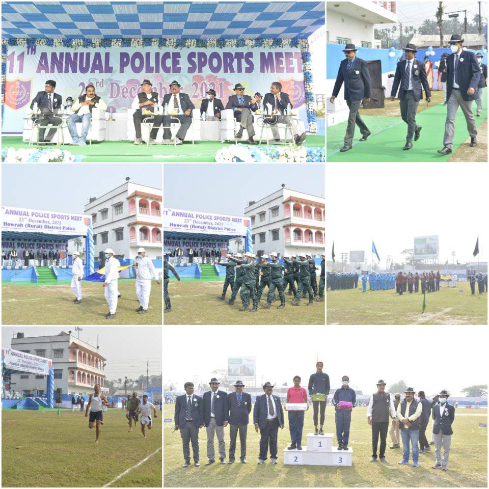 Annual Sports Meet 2021 of Howrah (Rural) District Police